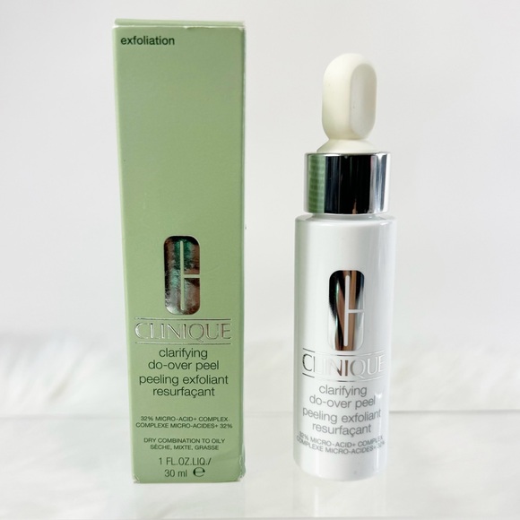 🎄 465. NEW IN BOX Clinique Clarifying Do-Over Peel 1 fl oz | 30 ml - Picture 6 of 11